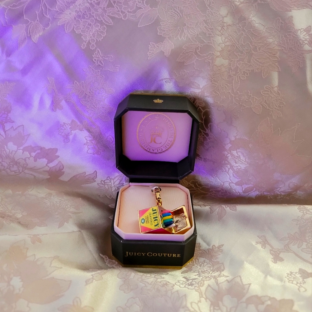 ✨️SUPER RARE✨️Juicy Couture Crayon Box Charm